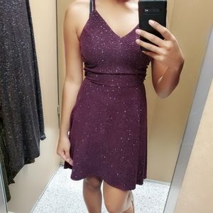Purple dress